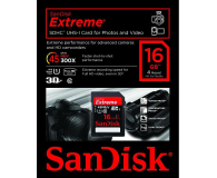 SANDISK Extreme HD Video SDHC 16GB SDSDX-016G-X46 - 62178 - zdjęcie 1